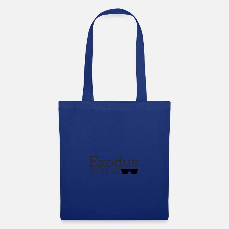 Exode - Sac en tissu - bleu royal