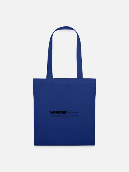 Wunder-Wanderer - Stoffbeutel - Royalblau