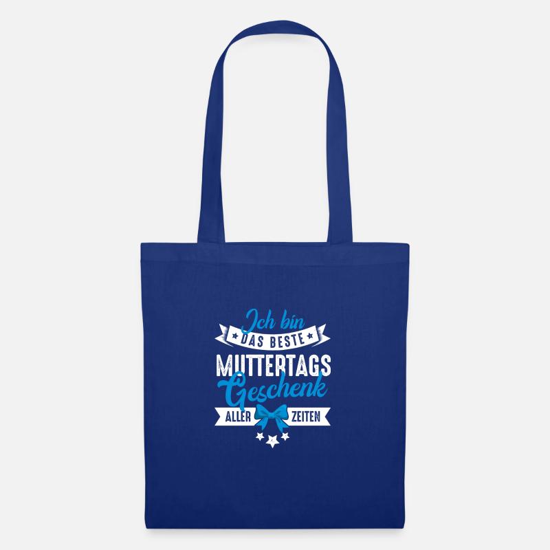 Das beste Muttertags Geschenk Mama Muttertag Baby - Stoffbeutel - Royalblau