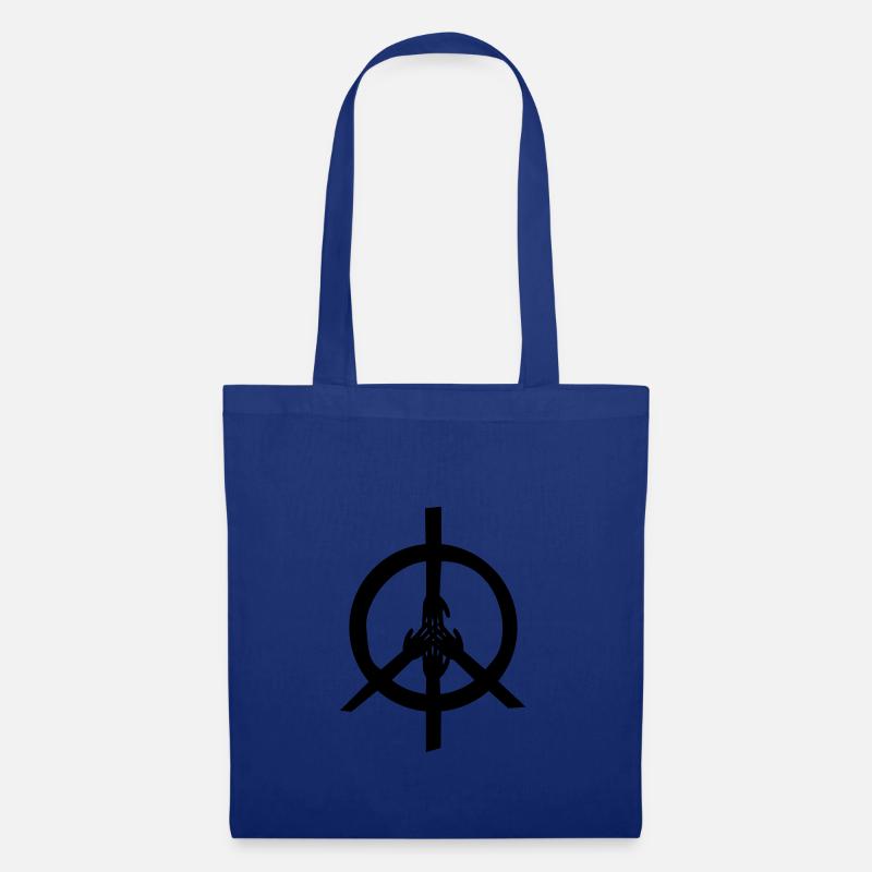 together for peace - Stoffbeutel - Royalblau