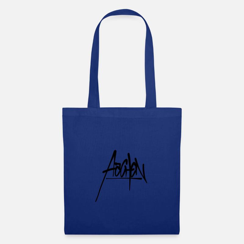 Aachen Tag Style - Stoffbeutel - Royalblau