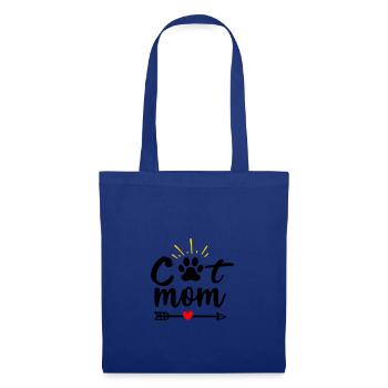 Cat mom - Tote Bag - royal blue - Front