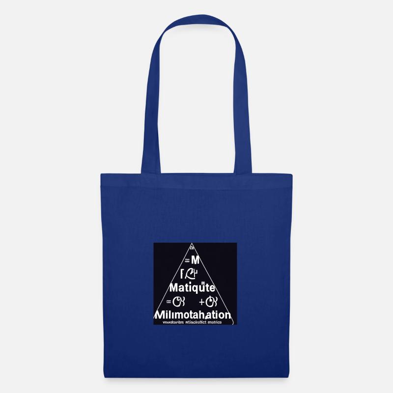 Math - Tote Bag - royal blue