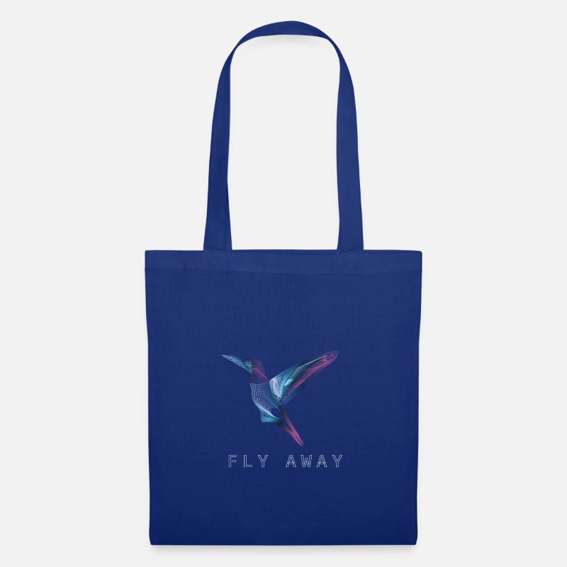 Fly Away - Stoffbeutel - Royalblau
