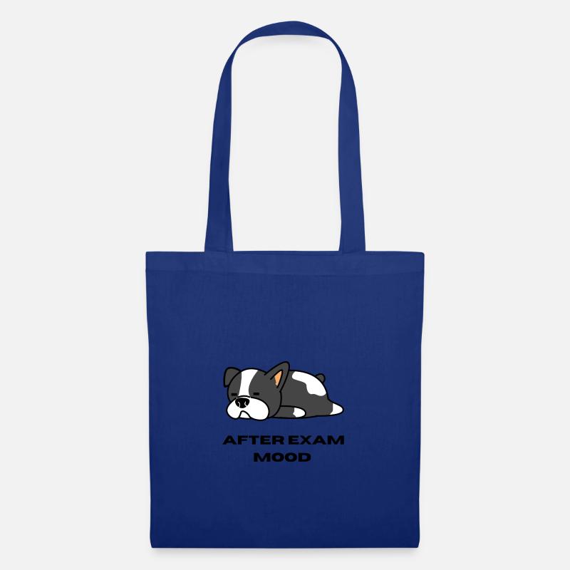 after exam mood - Stoffbeutel - Royalblau