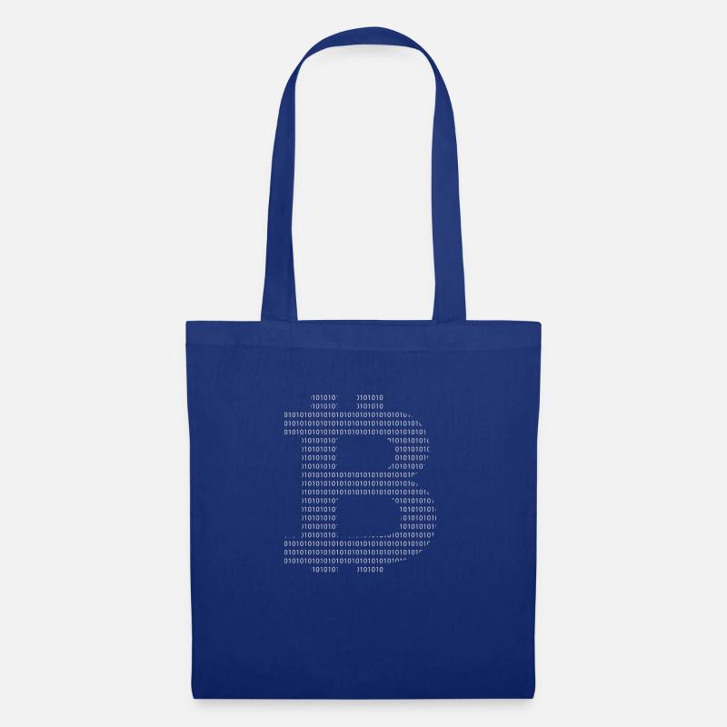 Bitcoin Privacy - Stoffbeutel - Royalblau