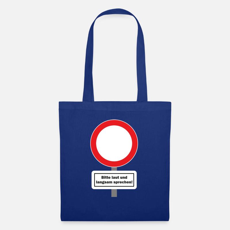 Geburtstagsgeschenk personalisierbar Zahl eingeben - Stoffbeutel - Royalblau