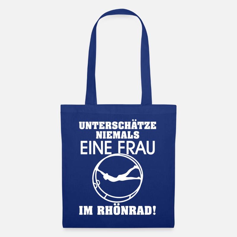 Rhönrad - Stoffbeutel - Royalblau