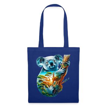 Koala - Stoffbeutel - Royalblau - Vorne