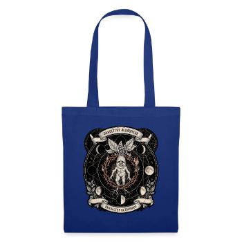 Okkultismus Wurzel - Stoffbeutel - Royalblau - Vorne