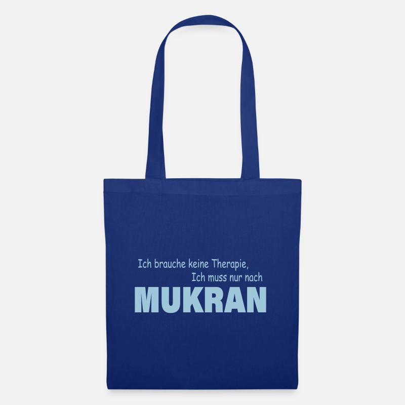 Therapie MUKRAN - Stoffbeutel - Royalblau