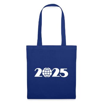 Globe 2025, World Tour 2025, Globe 2025 - Tote Bag - royal blue - Front