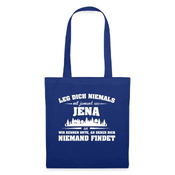 LND Jena - Stoffbeutel - Royalblau - Vorne