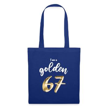 67 years 67th birthday 1967 vintage gift - Tote Bag - royal blue - Front