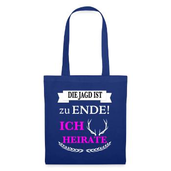 Hunter bachelorette party Bavière équipe cadeau - Sac en tissu - bleu royal - Devant