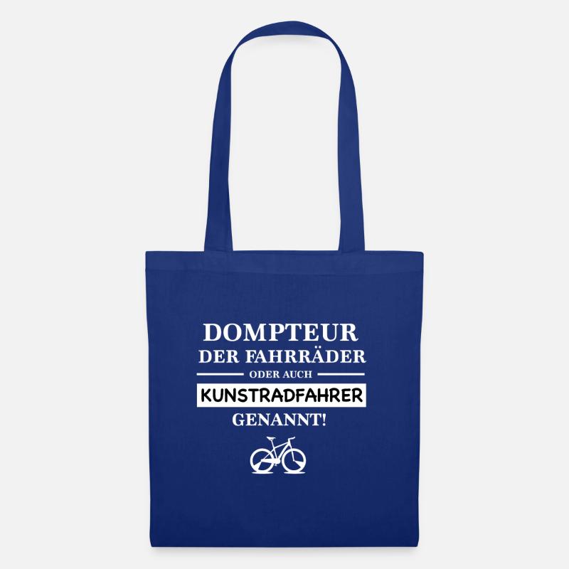 Kunstrad Kunstradfahrer Hallenradsport Geschenk - Stoffbeutel - Royalblau
