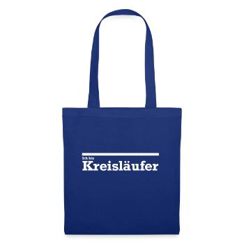 Ich bin Kreisläufer Handball Geschenkidee - Stoffbeutel - Royalblau - Vorne