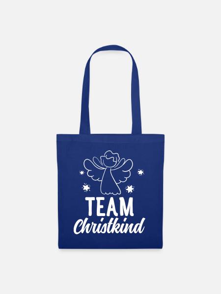 Team Christkind - Stoffbeutel - Royalblau