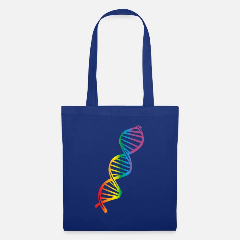 LGBT Regenbogen DNA - Stoffbeutel - Royalblau