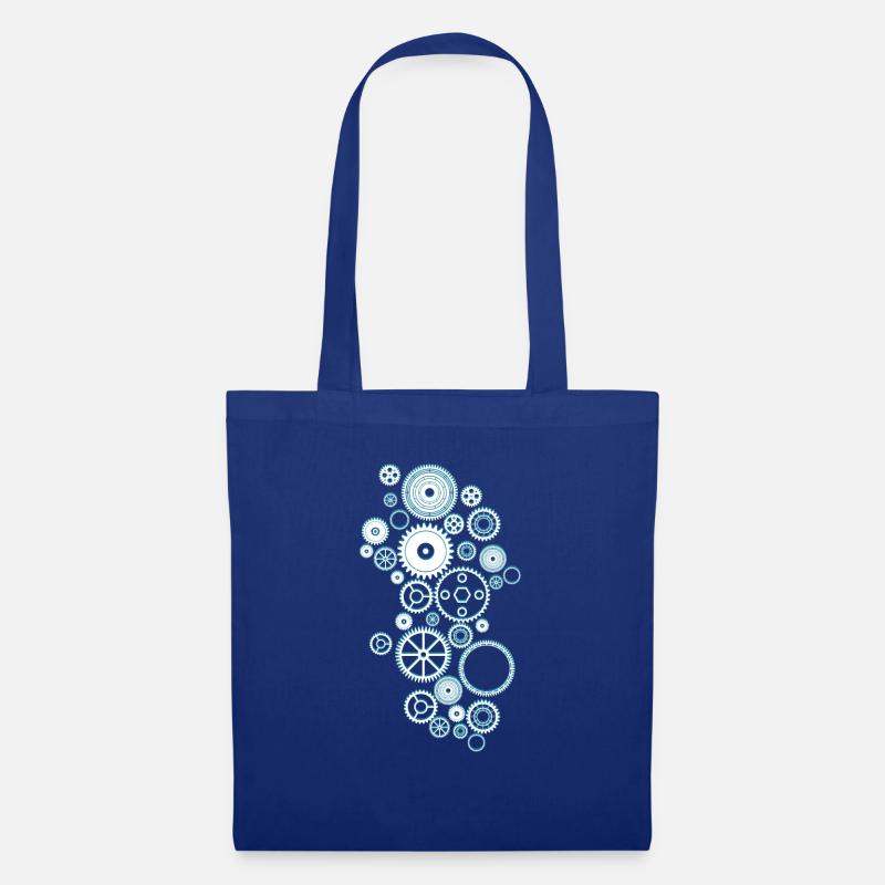 Gears - Stoffbeutel - Royalblau