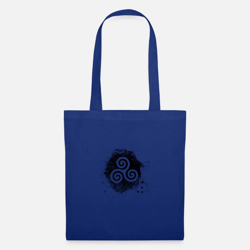 Triskele - Stoffbeutel - Royalblau