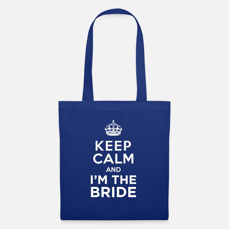 keepcalm bride - Tote Bag - royal blue