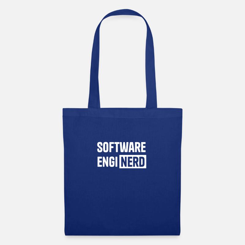 4&8 => software enginerd - Stoffbeutel - Royalblau