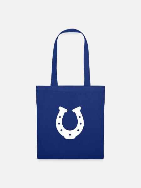 Hufeisen Icon - Stoffbeutel - Royalblau