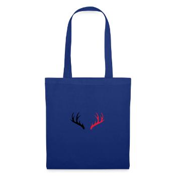 bois 2 - Sac en tissu - bleu royal - Devant