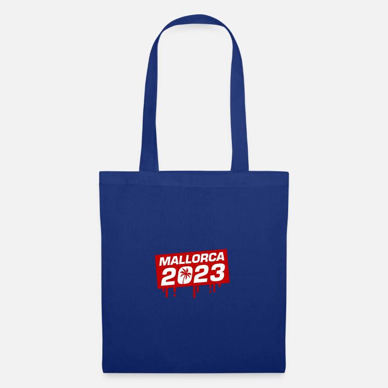 Mallorca 2023 - Stoffbeutel - Royalblau
