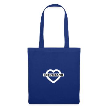 Boys Gang Herz Liebe - Stoffbeutel - Royalblau - Vorne