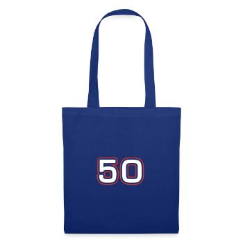 50 number symbol - Tote Bag - royal blue - Front