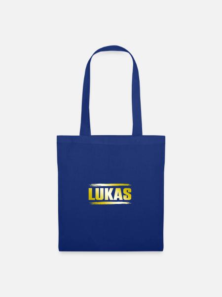 Lukas - Stoffbeutel - Royalblau