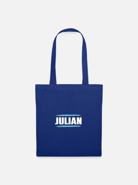 Julian - Stoffbeutel - Royalblau