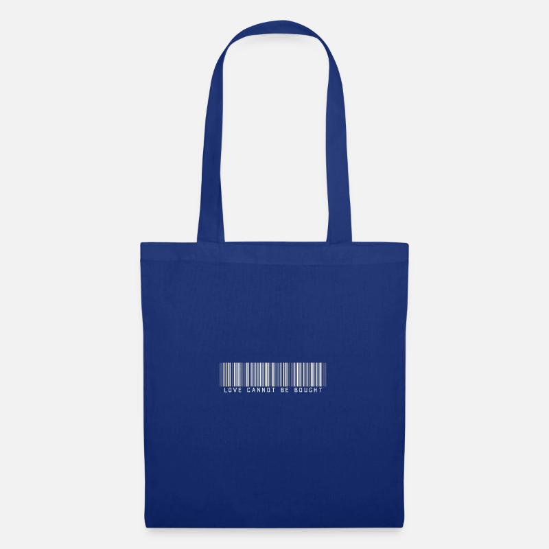Love cannot be bought - Tote Bag - royal blue