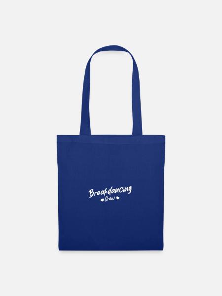 Breakdancing Crew Herz - Stoffbeutel - Royalblau