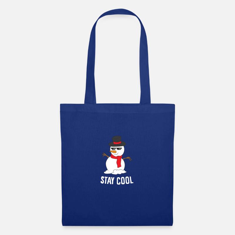 Stay cool - Stoffbeutel - Royalblau
