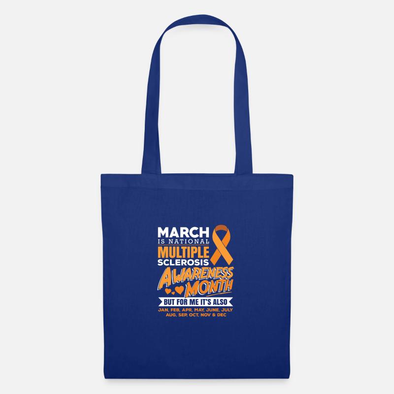 MS Awareness Warrior - Stoffbeutel - Royalblau