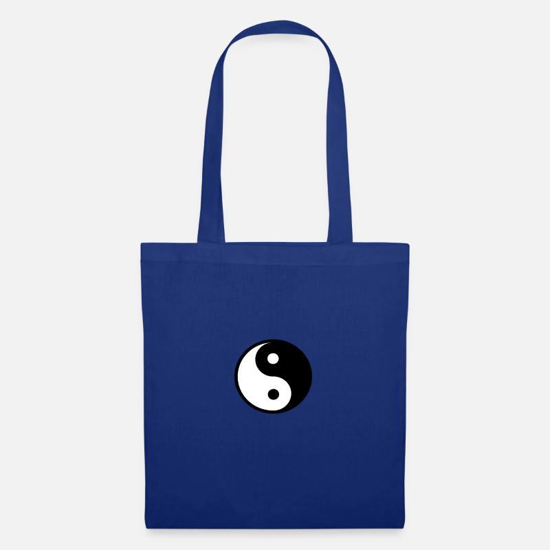 YIn Yang - Stoffbeutel - Royalblau