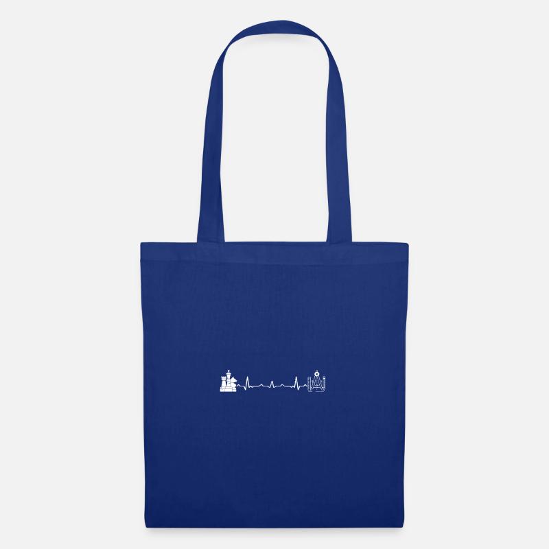 Perfektes Schachspieler Mathe-Nerd Geschenk - Stoffbeutel - Royalblau