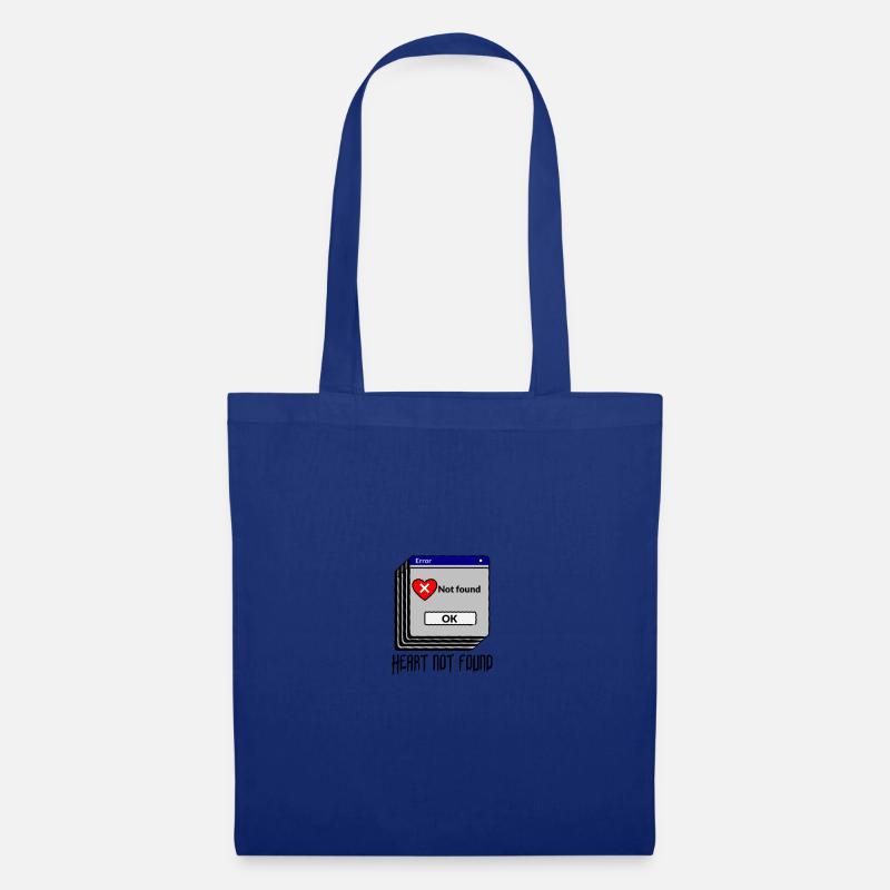 Error message - Heart not Found - Tote Bag - royal blue