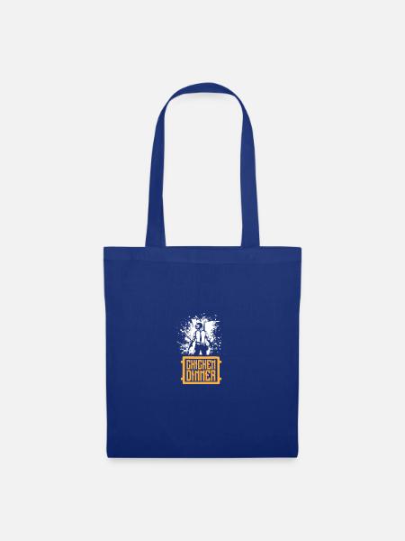 Hühnchen Abendessen - Stoffbeutel - Royalblau