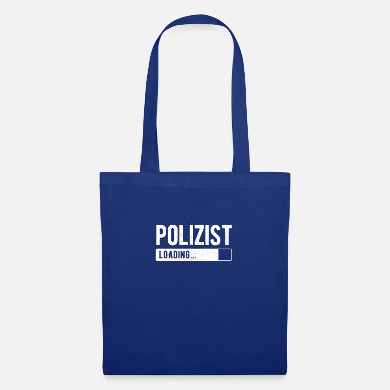 Werdender Polizist Beruf Polizei Studium - Stoffbeutel - Royalblau