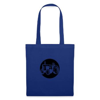 tractor - Tote Bag - royal blue - Front