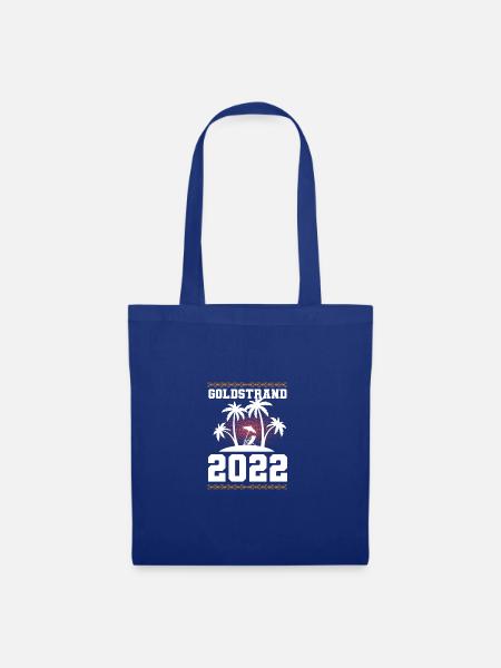 Goldstrand 2022 - Stoffbeutel - Royalblau