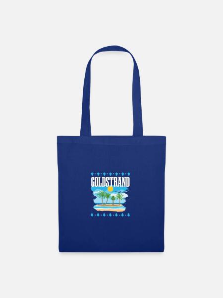 Goldstrand - Stoffbeutel - Royalblau