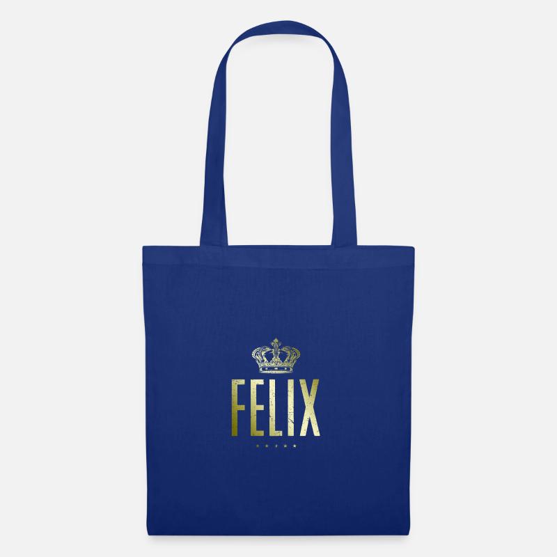 Felix - Stoffbeutel - Royalblau