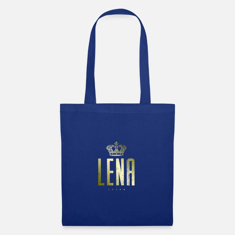 Lena - Stoffbeutel - Royalblau