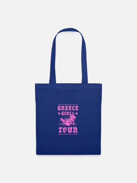 Greece Girls Tour - Stoffbeutel - Royalblau