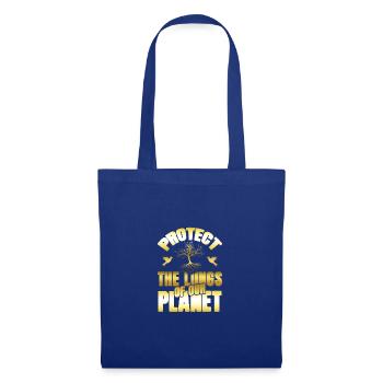 nature conservation environmental protection - Tote Bag - royal blue - Front